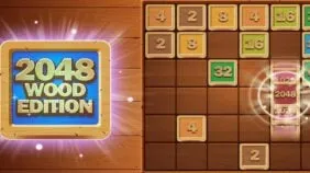 2048 Wood Edition game icon