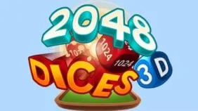 Dices 2048 3D game icon