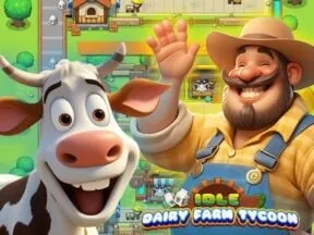 Idle Dairy Farm Tycoon game icon