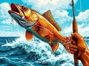 Russian Fishing at Sea game icon