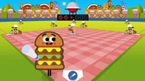 Google Doodle Baseball game icon