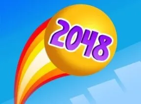 Rainbow Balls 2048 game icon