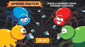 Spider Match Integers game icon