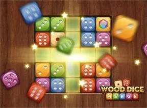 Wood Dice Merge game icon